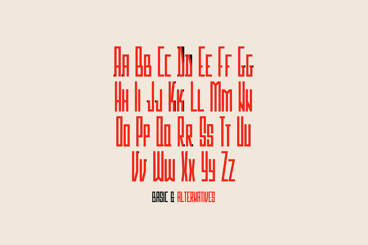 SK Shriftovik — Geometric Font, a Sans Serif Font by Shriftovik Type Foundry (Photo 4 of 14)