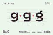 Blanc Groove Inktrap, a Sans Serif Font by Godbless Studio (Thumbnail 12 of 12)