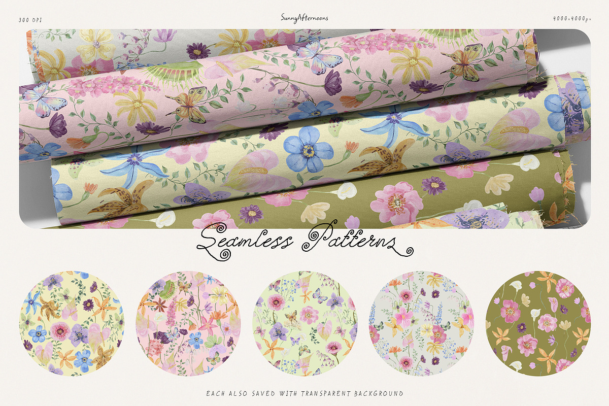 Quirky Blooms: Whimsical Florals, a Seasonal Illustration by SunnyAfternoons (Photo 14 of 15)