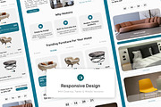Hamora Home Product Catalog Landing, a Landing Page Template by trabaskriya (Thumbnail 3 of 5)