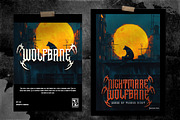 DRAKENHOLD Black Metal Display, a Blackletter Font by dansdesign (Thumbnail 7 of 12)