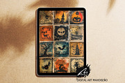 Whimsical Halloween Ephemera Kit, a Seasonal Illustration by Digital Art Mahdiseño (Thumbnail 8 of 9)