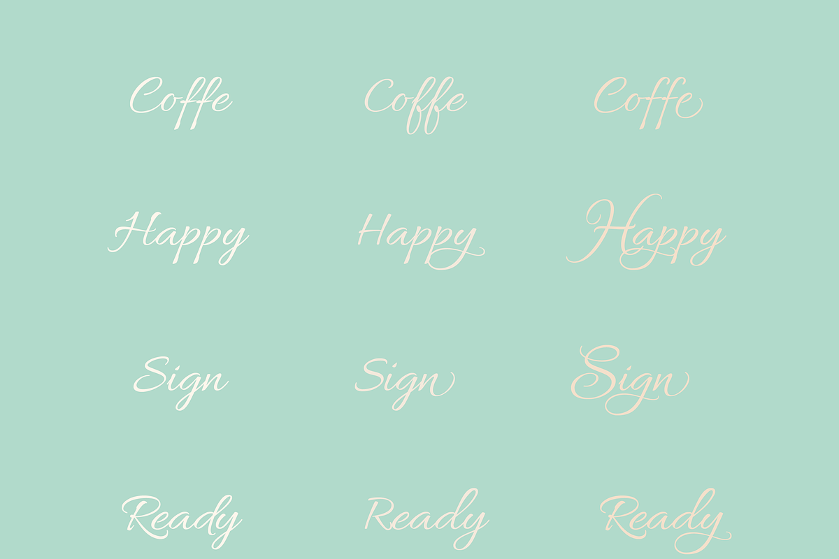 Glenor Script Font, a Script Font by Creative Foundry (Photo 2 of 9)
