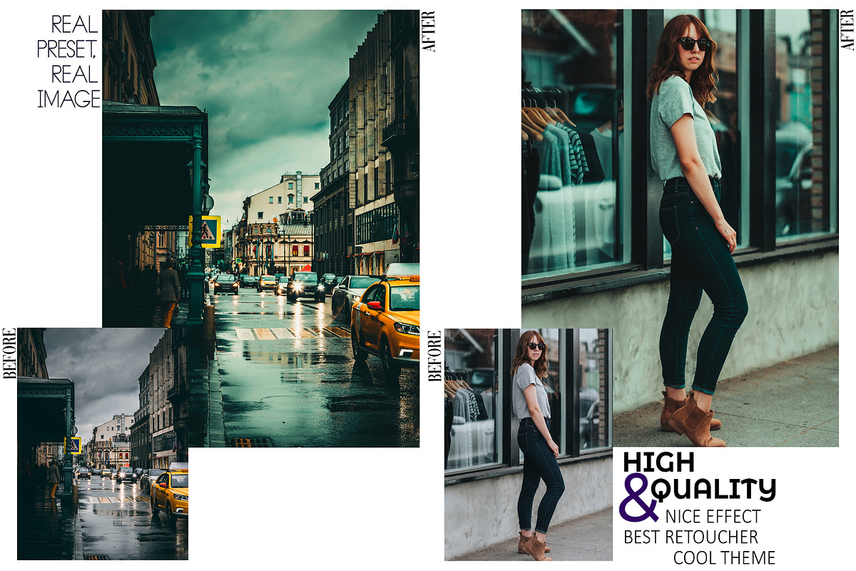 10 Urban Cinematic Photoshop Actions, an Action Add-On by Hue Palettte Studio (Photo 4 of 10)