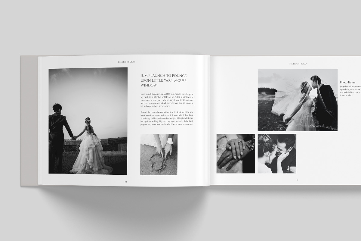 Photo Book / Album or Portfolio, a Brochure Template by TheBrightGrap (Photo 7 of 22)