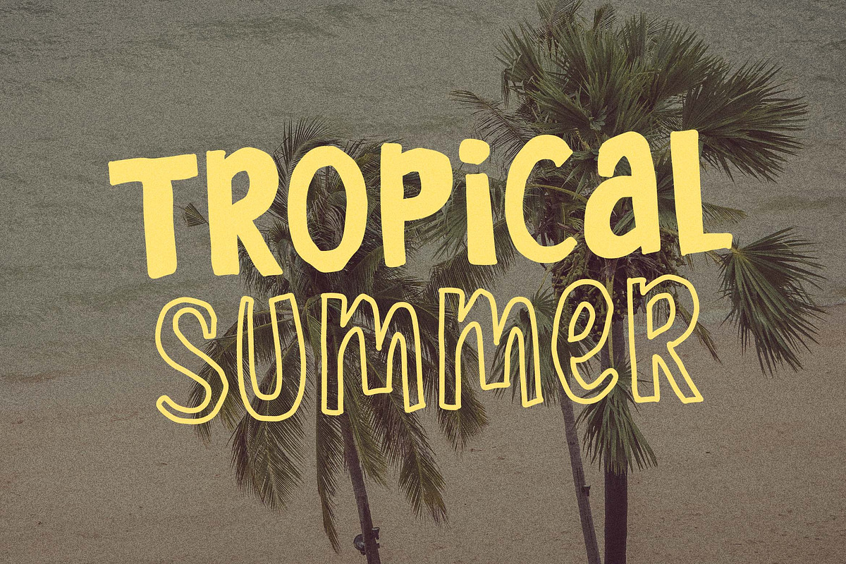Salty Coast a Playful Ugly Font, a Handwritten Font by Blankids Studio (Photo 6 of 10)