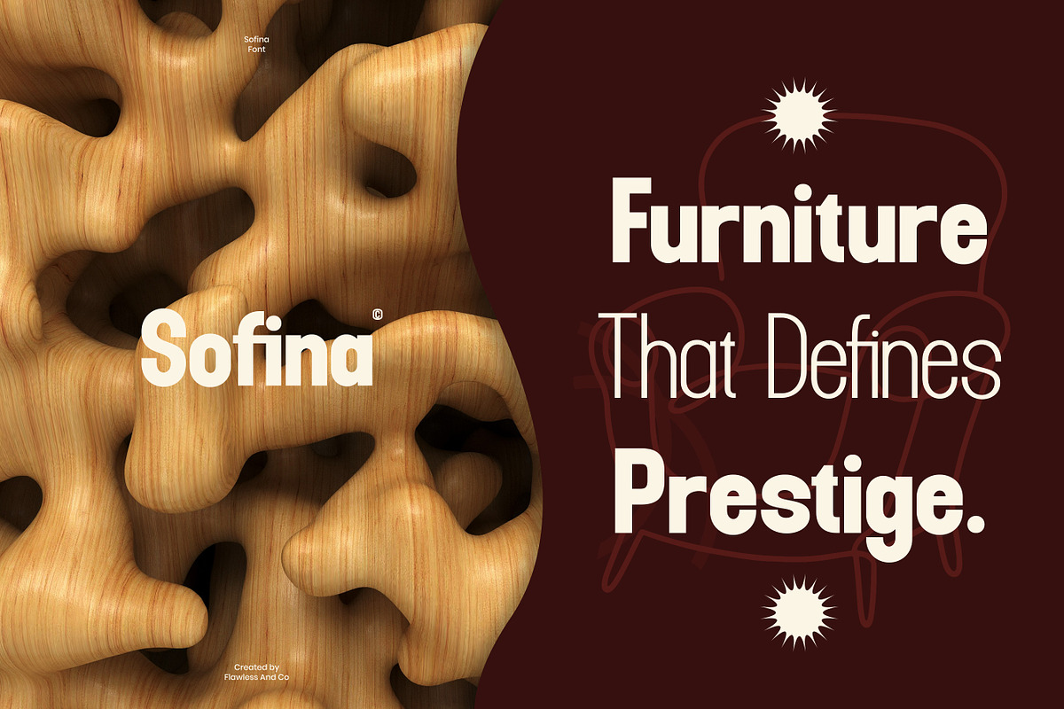 Sofina - Modern Sans Serif Font, a Sans Serif Font by Flawless And Co (Photo 6 of 10)