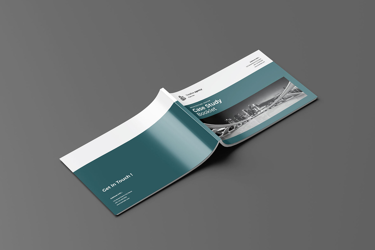 Case Study Booklet Landscape, a Brochure Template by Seeing-art (Photo 9 of 10)