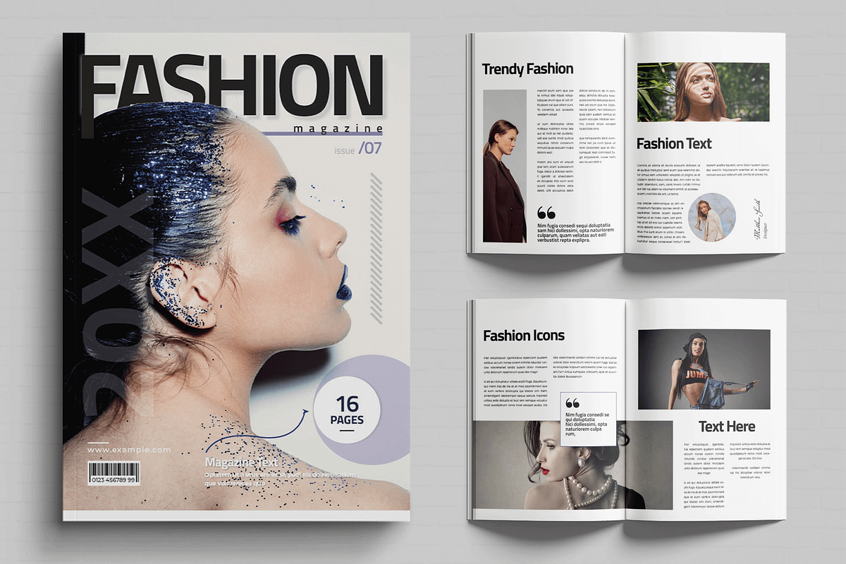 Fashion Magazine, a Magazine Template by MightyDesign (Photo 1 of 6)