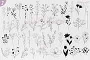 100 Flowers Procreate Stamps, a Brush Add-On by NataliArt (Thumbnail 4 of 5)