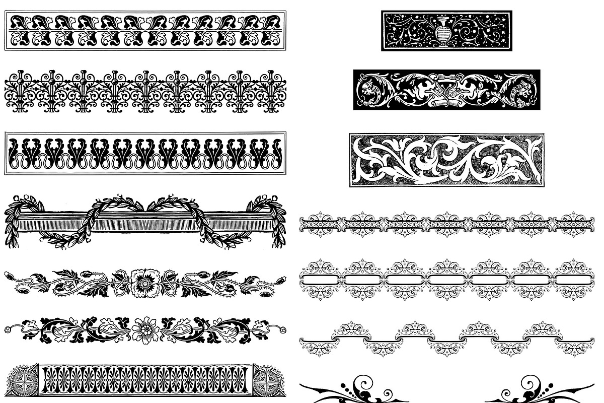 Procreate Frames & Ornaments brushes, a Brush Add-On by AW Studios (Photo 2 of 8)