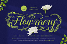 Flowmery Typeface