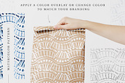 80 Indigo Blue Watercolor Patterns, a Pattern Graphic by Pink Coffie (Thumbnail 3 of 9)