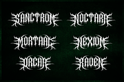 Erethyl | Black Metal Font, a Blackletter Font by Denustudios (Thumbnail 9 of 12)