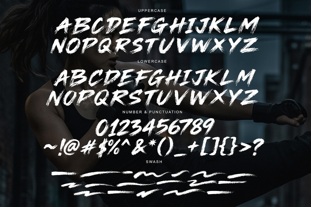 Nelyx Brush - Handbrush Font, a Handwritten Font by Sealoung (Photo 8 of 8)