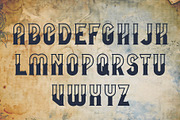 Old school tattoo Mooring font, a Script Font by DGIM studio (Thumbnail 2 of 6)