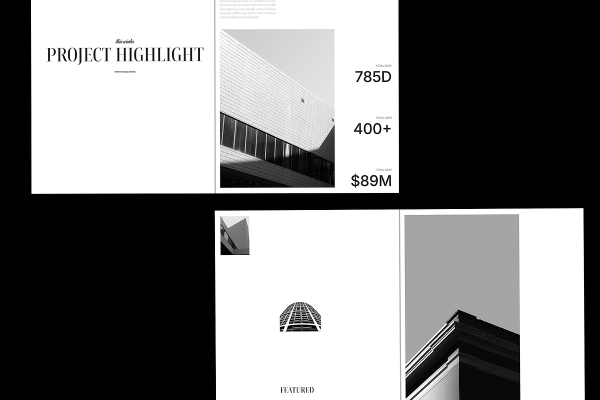 Architecture Portfolio Book, a Brochure Template by Devators (Photo 5 of 7)