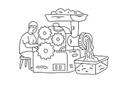 eid al adha hand drawn set, a Seasonal Illustration by foxndeer (Thumbnail 3 of 4)