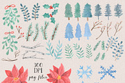 Winter Holiday Art (50% OFF), a Seasonal Illustration by Kellie Jayne Studio (Thumbnail 2 of 8)