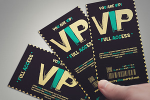 Retro Style VIP PASS