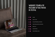 Luxury Link in bio website template, a Landing Page Template by My Template Studio (Thumbnail 4 of 12)