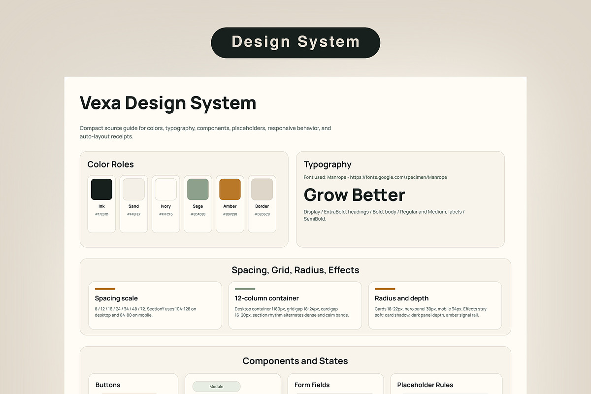 Growth Agency Landing Page, an UI Kit Template by Pitchlook.Studio (Photo 2 of 3)