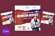 Midweek Service Instagram Post, a Social Media Template by Mishek Munene (Thumbnail 4 of 4)