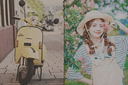 Vintage Machine Photoshop Effects, an Action Add-On by Opaq Studio (Thumbnail 7 of 8)