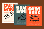 Oven Bake – Bold Retro Display Font, a Font by Versetype (Thumbnail 9 of 15)