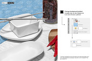 Ceramic Plate and Bowls Mockup, a Household Mockup by Pret-a-Mockup (Thumbnail 5 of 9)