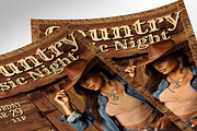 Country Music Night Flyer Template, a Flyer Template by Four C Graphic (Thumbnail 10 of 10)