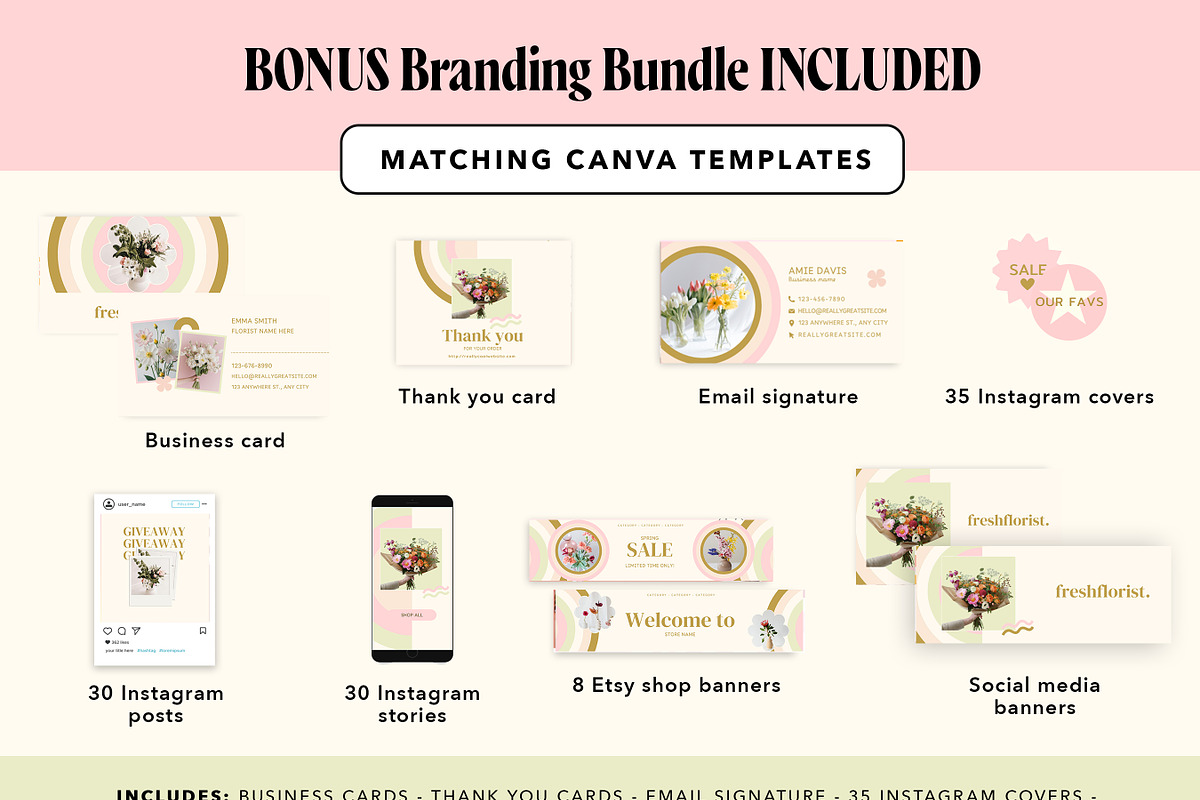 Florist Shopify Website Theme, a Shopify Template by Template Twist Shop (Photo 8 of 9)