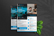 Corporate Theme Business Flyer, a Marketing Template by Graphiexperto (Thumbnail 4 of 6)