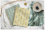 ART DECO Geometry Patterns, a Pattern Graphic by Alisa Fimen Design (Thumbnail 7 of 12)