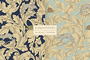 Seamless floral pattern, a Pattern Graphic by Elona Laff (Thumbnail 1 of 4)