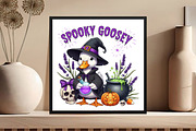 Fun Halloween Silly Goose Spooky, an Illustration by Black Bird Studio (Thumbnail 4 of 4)