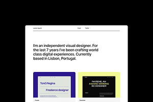 Minimal Design Portfolio · Framer, a Landing Page Template by Bryn Taylor