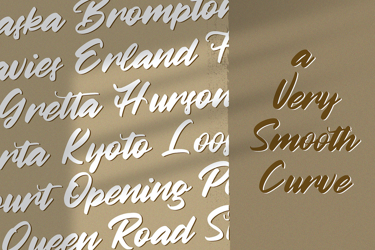 Betty Finty - Modern Script Font, a Script Font by StringLabs (Photo 5 of 11)