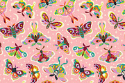 Moonlit Moths - Set and Patterns, a Pattern Graphic by PenguinHouse (Thumbnail 2 of 10)