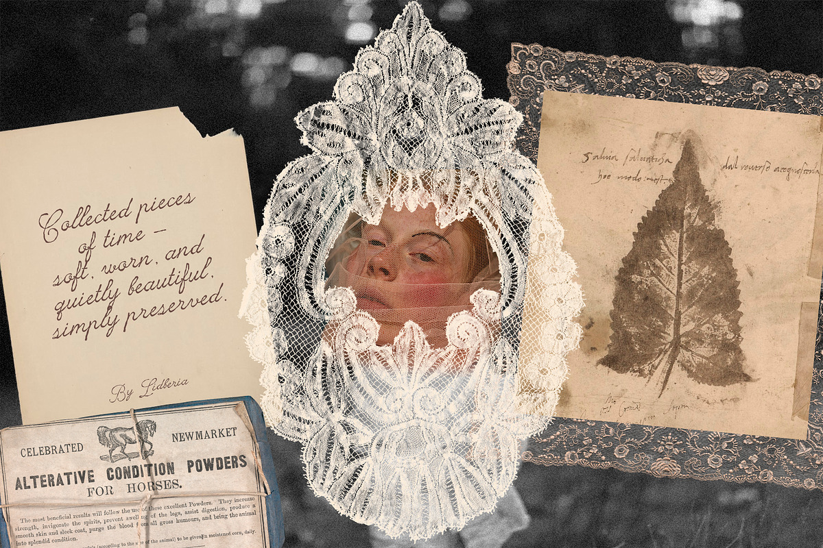 4 in 1: Vintage Collage Bundle, an Object Graphic by Lidberia (Photo 12 of 12)