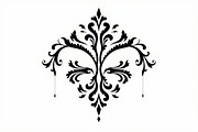 Vintage Floral Ornament  Set, an Illustration by yasushie (Thumbnail 2 of 9)