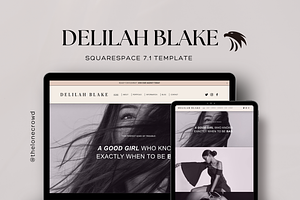 Squarespace 7.1 Website Template