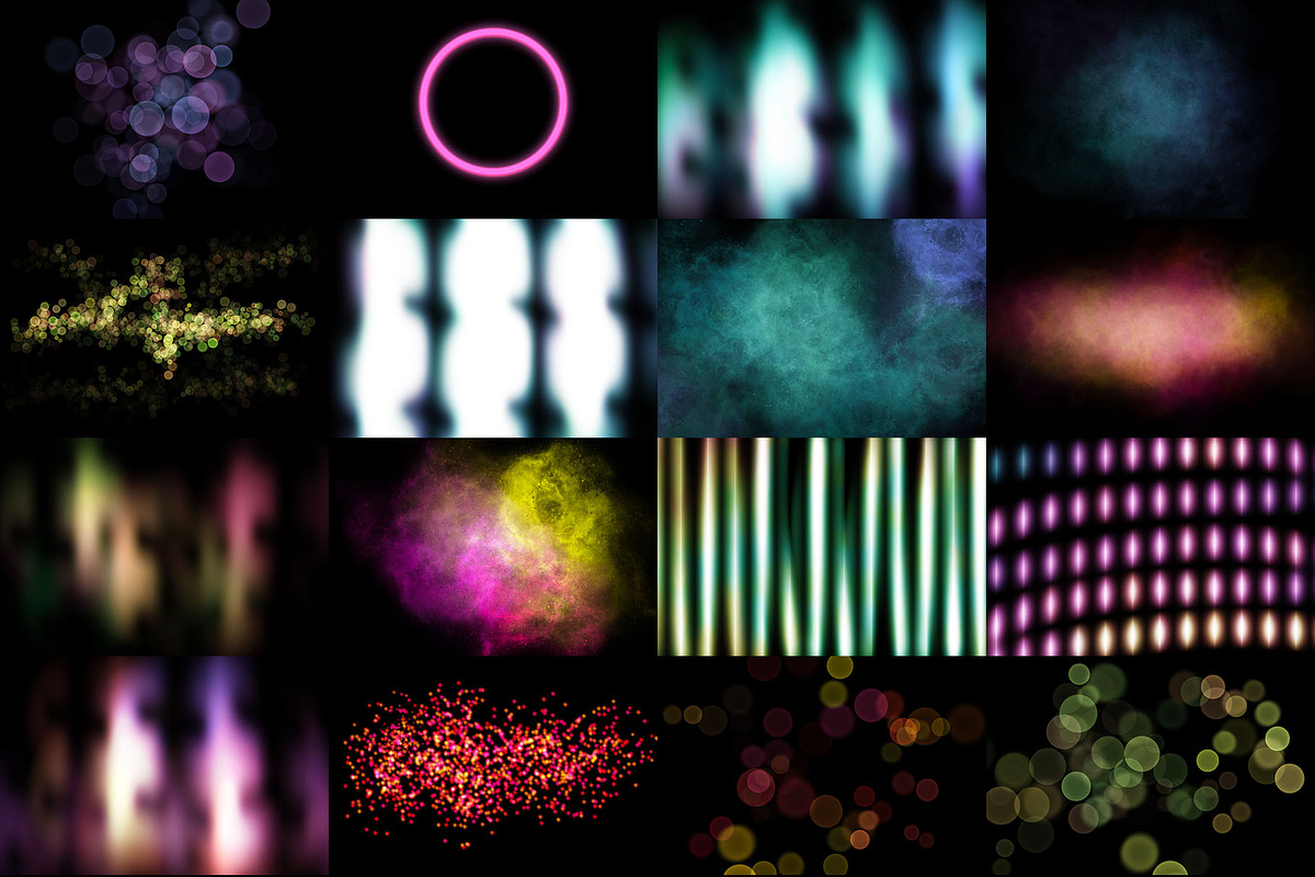 50 Overlays Glow and Bokeh, a Background Graphic by Studio Angel Arts (Photo 8 of 9)