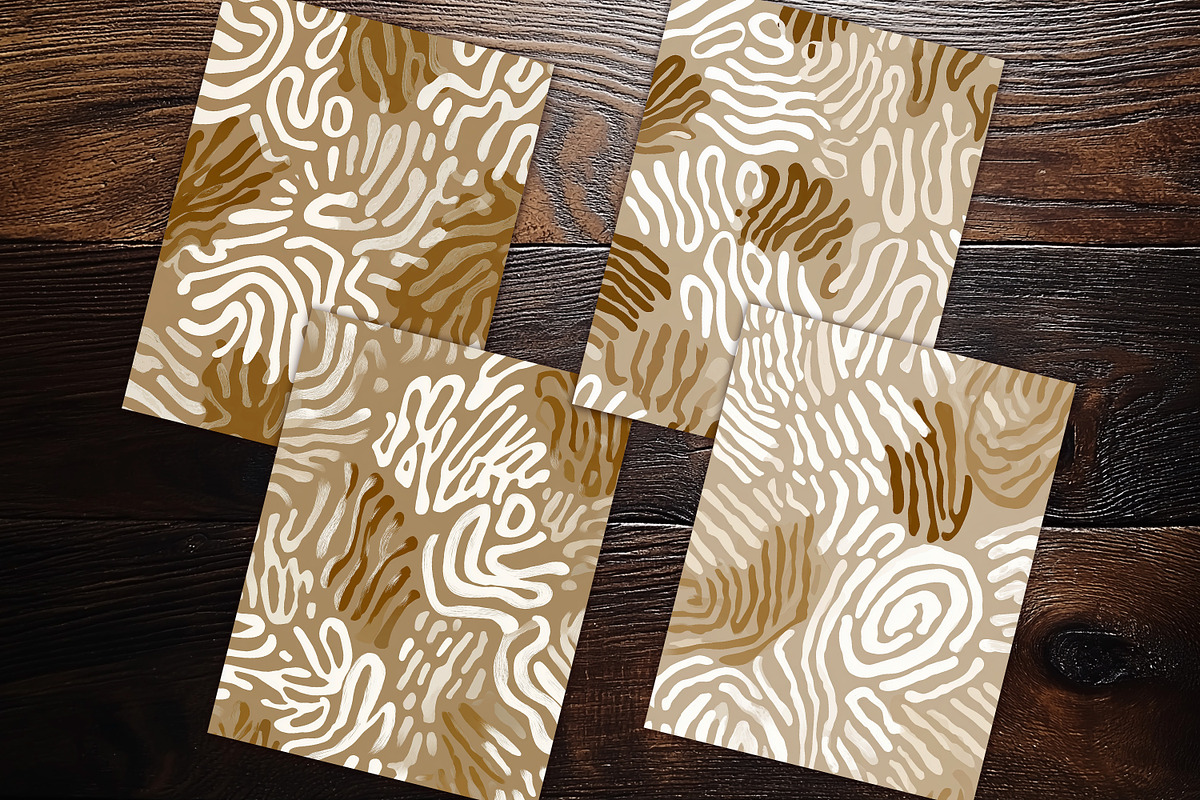 Desert Whisper Pattern Digital Paper, a Background Graphic by V Design Creator (Photo 10 of 12)