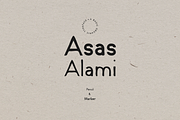 Asas Alami Sans Serif, a Sans Serif Font by Maybe This Color (Thumbnail 1 of 7)