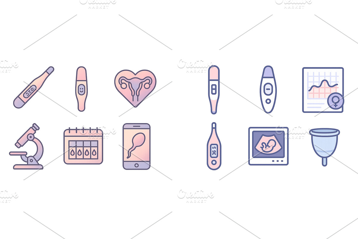Health and wellness icons showcasing, a Healthcare Illustration by ZinetroN