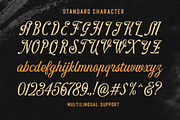Mitograph - Display Script Font, a Script Font by Letterhend Studio (Thumbnail 5 of 9)