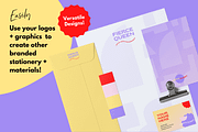 Fierce Queen Canva logo & brand kit, a Branding & Logo Template by Kurly Creative (Thumbnail 4 of 13)