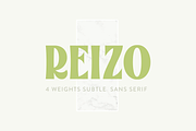 Reizo - a subtle sans serif, a Sans Serif Font by Zeune Type Foundry (Thumbnail 1 of 10)
