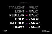 STONER | 12 FONTS | 50% OFF, a Sans Serif Font by Pentagonistudio (Thumbnail 3 of 10)